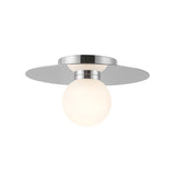 Sol LED Flush Mount 10", Chrome