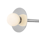 Sol LED Chandelier 23", Chrome