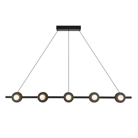 Sol LED Linear Pendant 48", Matte Black