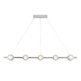 Sol LED Linear Pendant 48", Chrome