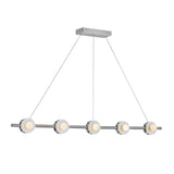 Sol LED Linear Pendant 48", Chrome
