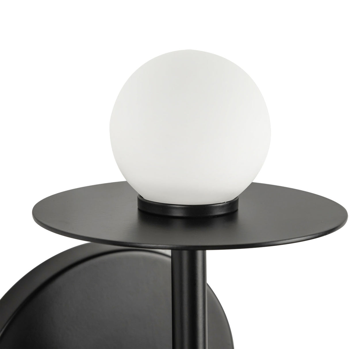 Sol LED Wall Sconce 10", Matte Black