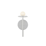 Sol LED Wall Sconce 10", Chrome