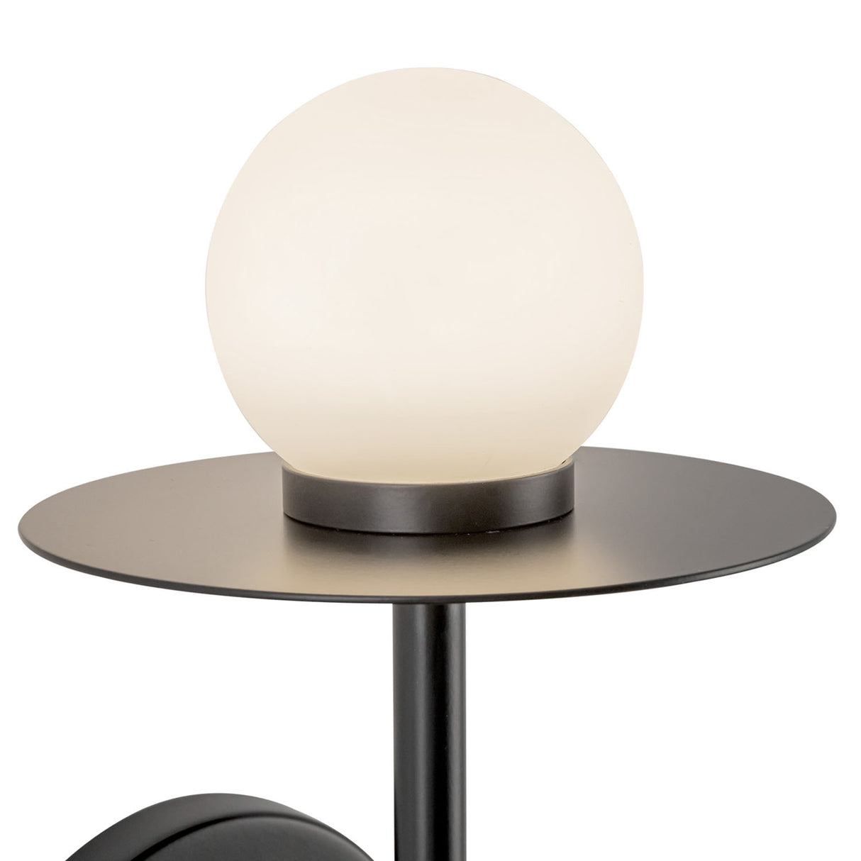 Sol LED Wall Sconce 16", Matte Black