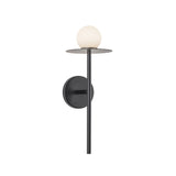 Sol LED Wall Sconce 16", Matte Black