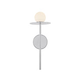 Sol LED Wall Sconce 16", Chrome