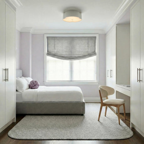 Shyla Flush Mount 14", Antique White