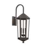 Asbury Outdoor Wall Light, Medium 29" Oiled Bronze