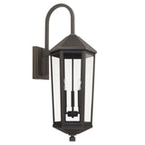 Asbury Outdoor Wall Light, Large 36" Oiled Bronze