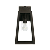 Alden Outdoor Wall Light, Small 16" Oiled Bronze
