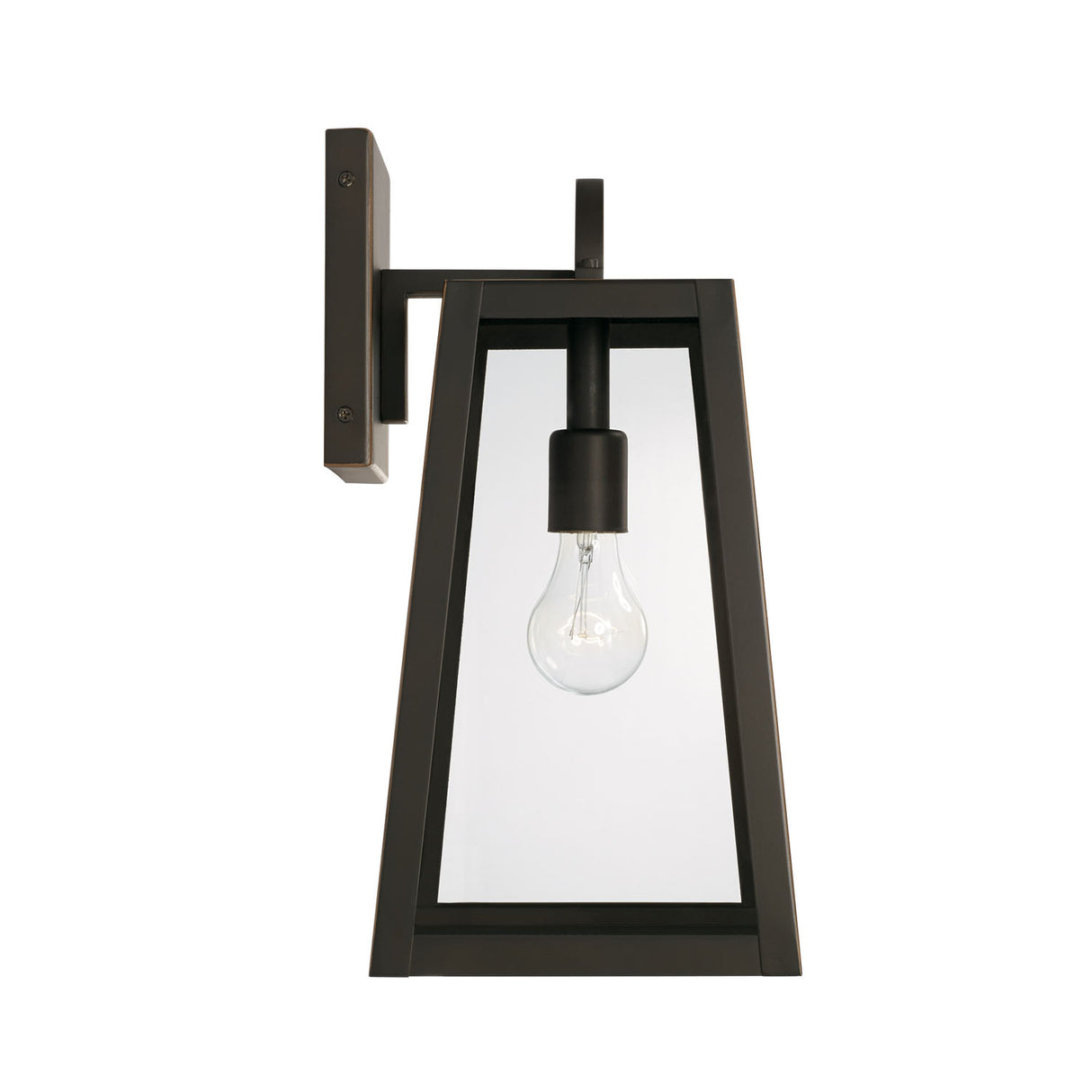 Alden Outdoor Wall Light, Small 16" Oiled Bronze