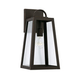 Alden Outdoor Wall Light, Small 16" Oiled Bronze