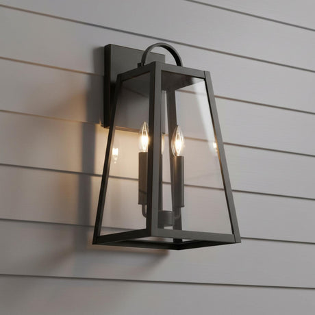 Alden Outdoor Wall Light, Medium 19" Oiled Bronze
