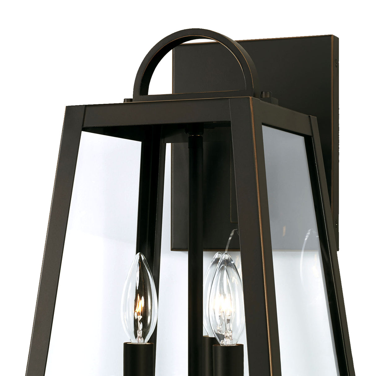 Alden Outdoor Wall Light, Medium 19" Oiled Bronze