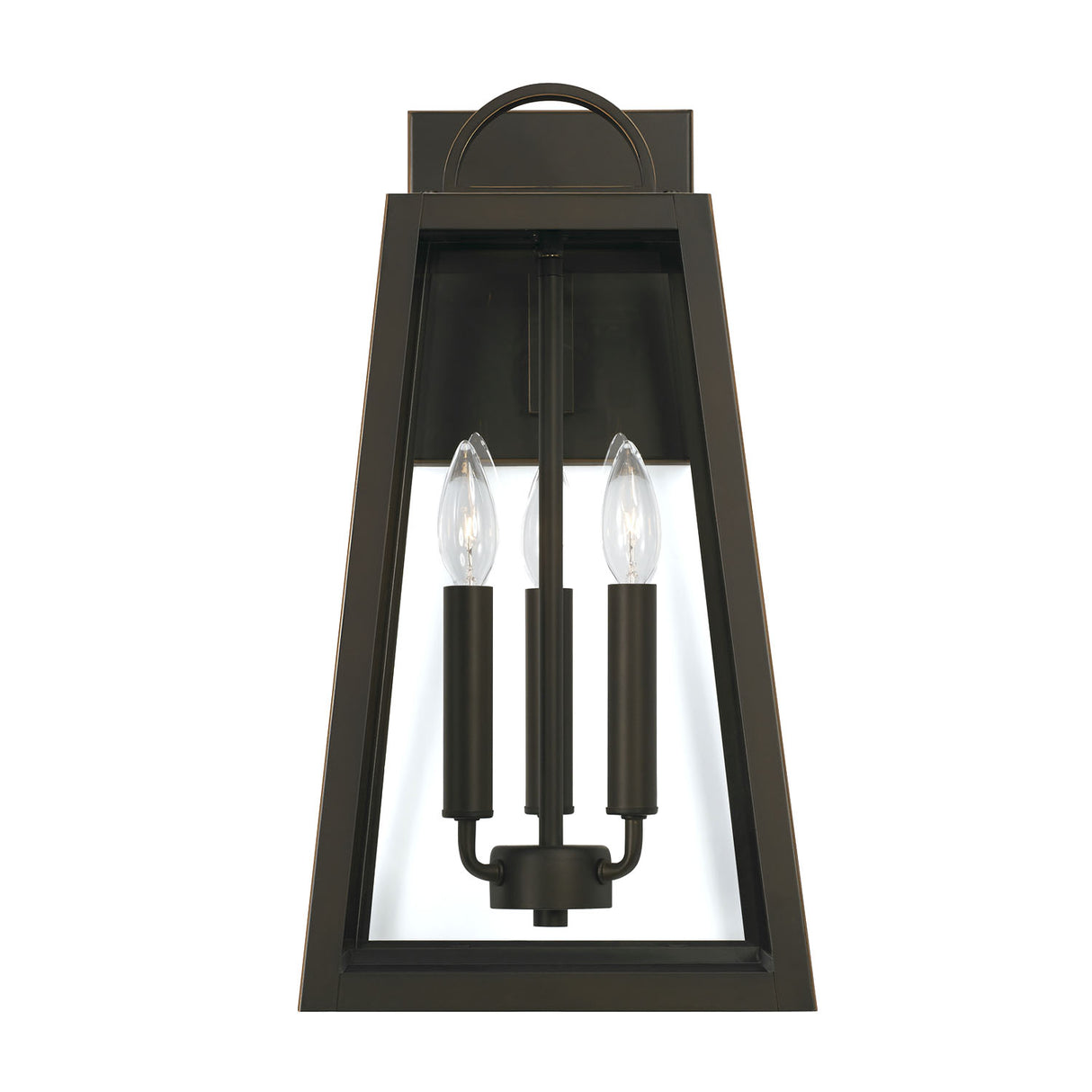 Alden Outdoor Wall Light, Medium 19" Oiled Bronze