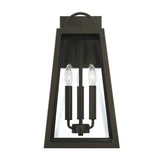 Alden Outdoor Wall Light, Medium 19" Oiled Bronze