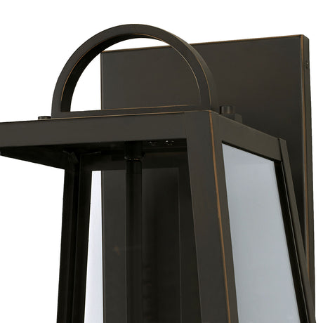 Alden Outdoor Wall Light, Large 23" Oiled Bronze