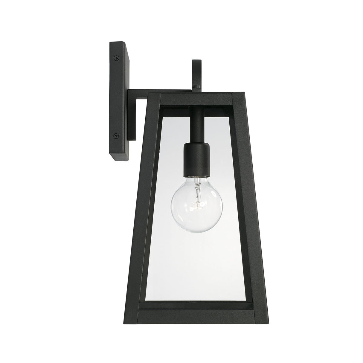 Alden Outdoor Wall Light, Small 16" Black