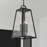Alden Outdoor Hanging Light, Black