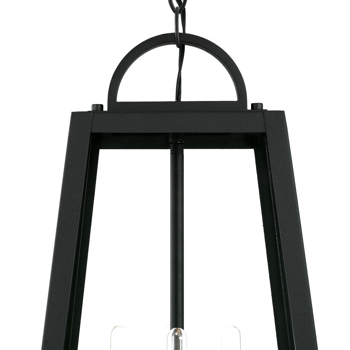 Alden Outdoor Hanging Light, Black