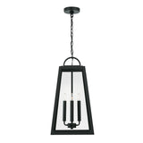 Alden Outdoor Hanging Light, Black