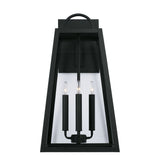 Alden Outdoor Wall Light, Large 23" Black