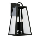 Alden Outdoor Wall Light, Large 23" Black