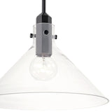Nash Pendant 14”, Matte Black