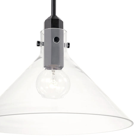 Nash Pendant 14”, Matte Black
