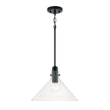 Nash Pendant 14”, Matte Black