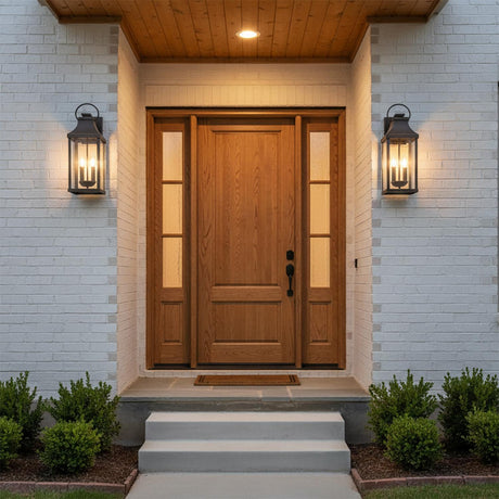 Ainsley Outdoor Wall Light, Medium 21" Oiled Bronze