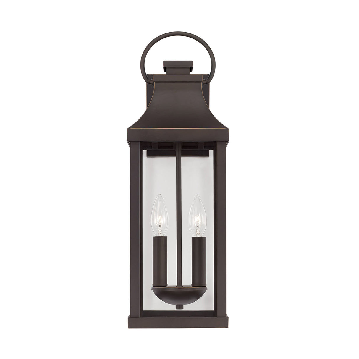 Ainsley Outdoor Wall Light, Medium 21" Oiled Bronze