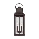 Ainsley Outdoor Wall Light, Medium 21" Oiled Bronze