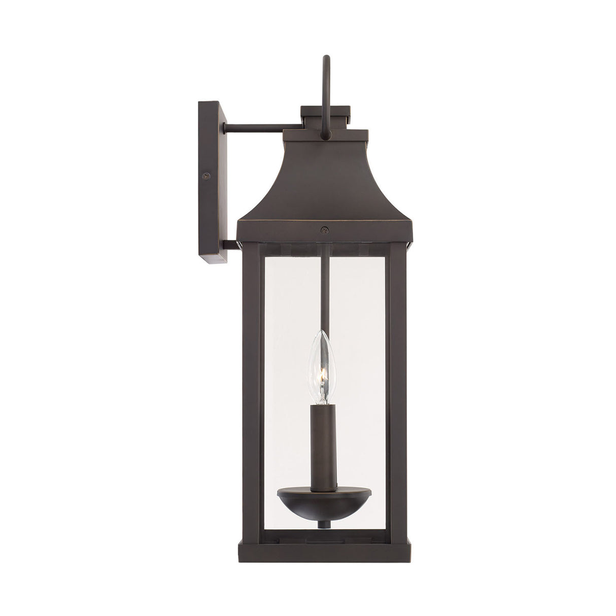 Ainsley Outdoor Wall Light, Medium 21" Oiled Bronze
