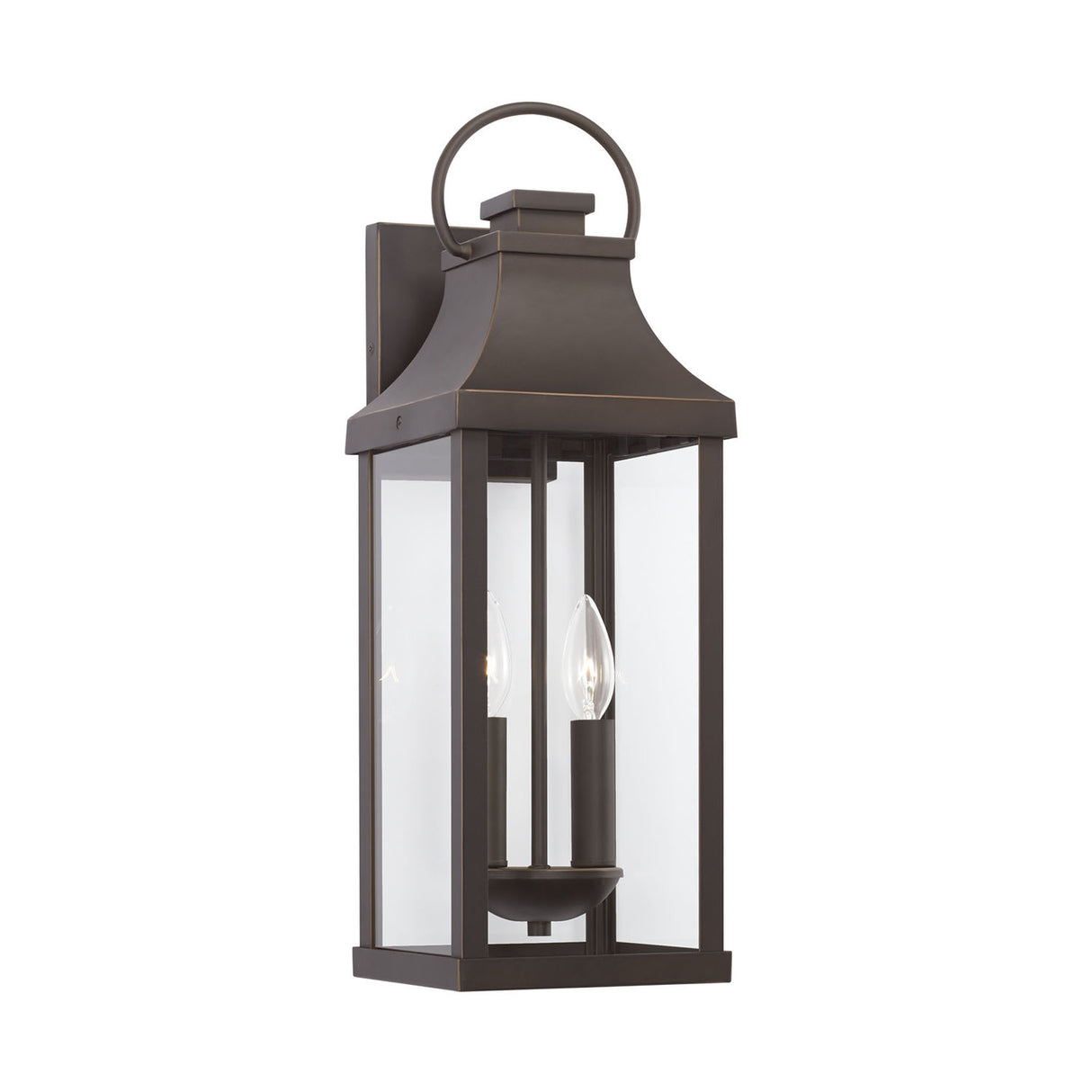 Ainsley Outdoor Wall Light, Medium 21" Oiled Bronze