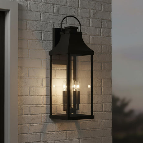 Ainsley Outdoor Wall Light, Extra Large 27" Black