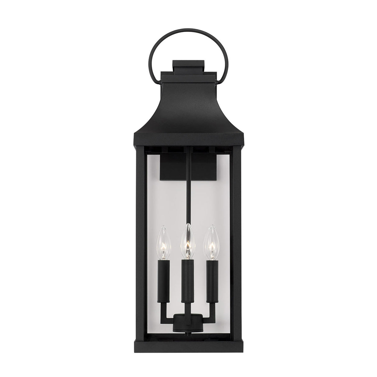 Ainsley Outdoor Wall Light, Extra Large 27" Black