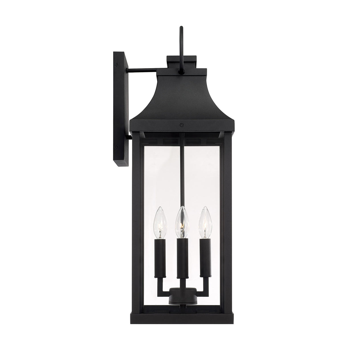 Ainsley Outdoor Wall Light, Extra Large 27" Black