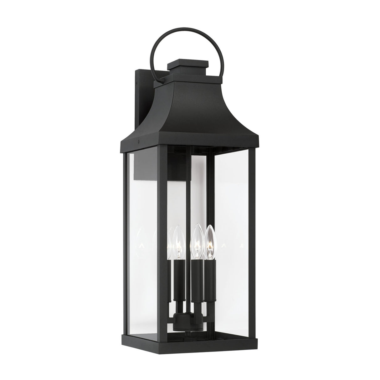 Ainsley Outdoor Wall Light, Extra Large 27" Black