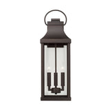 Ainsley Outdoor Wall Light, Large 24" Oiled Bronze