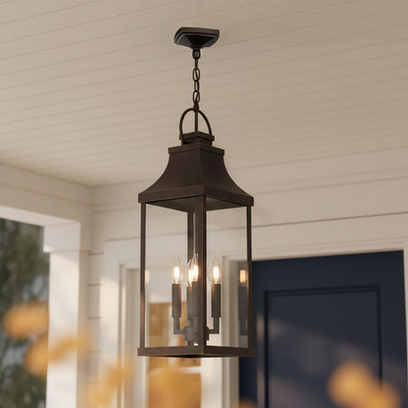 Ainsley Outdoor Hanging Light, Oiled Bronze