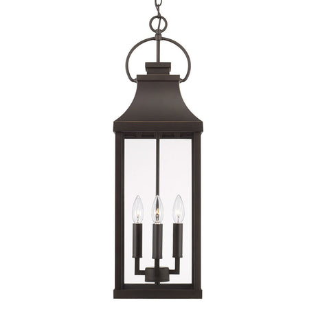 Ainsley Outdoor Hanging Light, Oiled Bronze