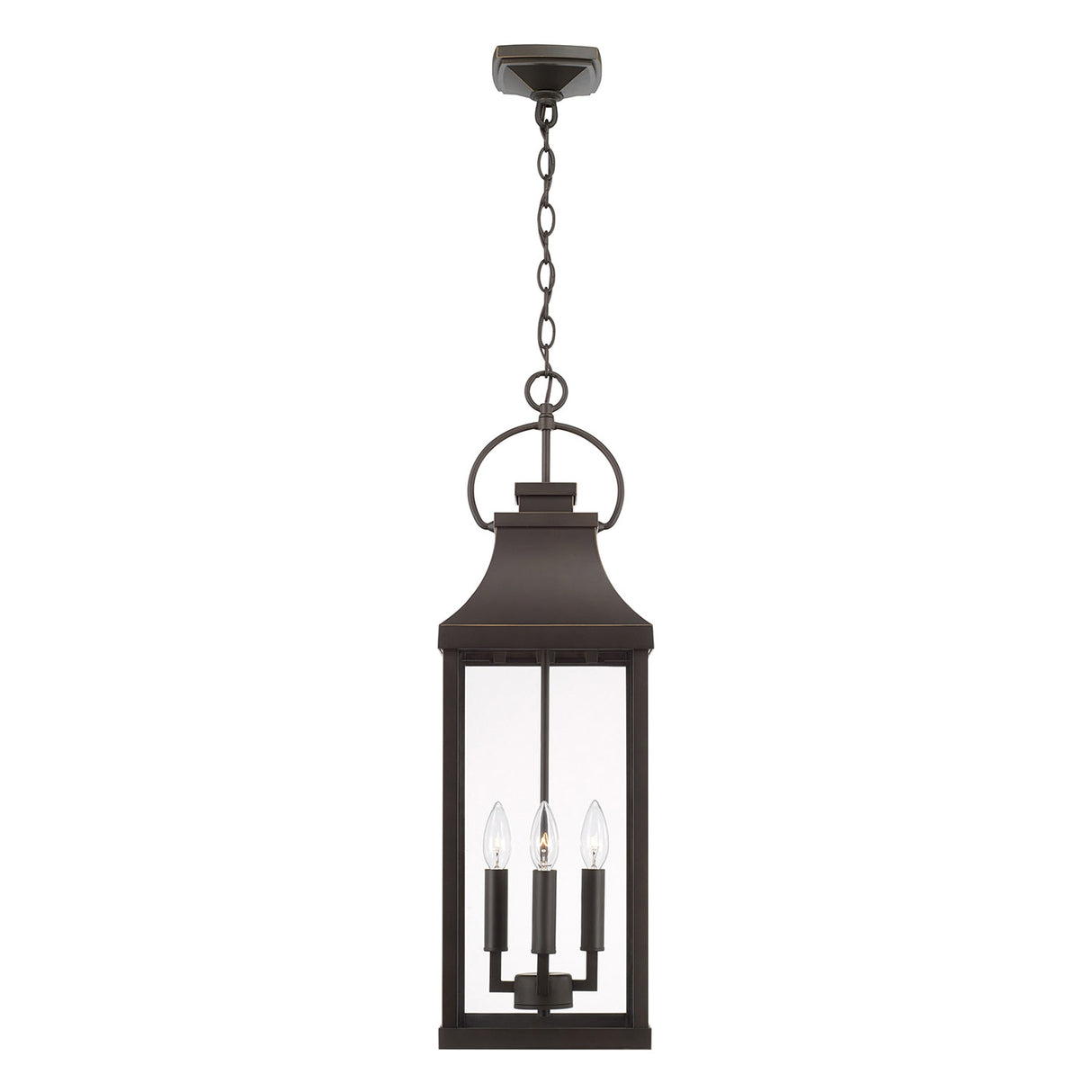 Ainsley Outdoor Hanging Light, Oiled Bronze