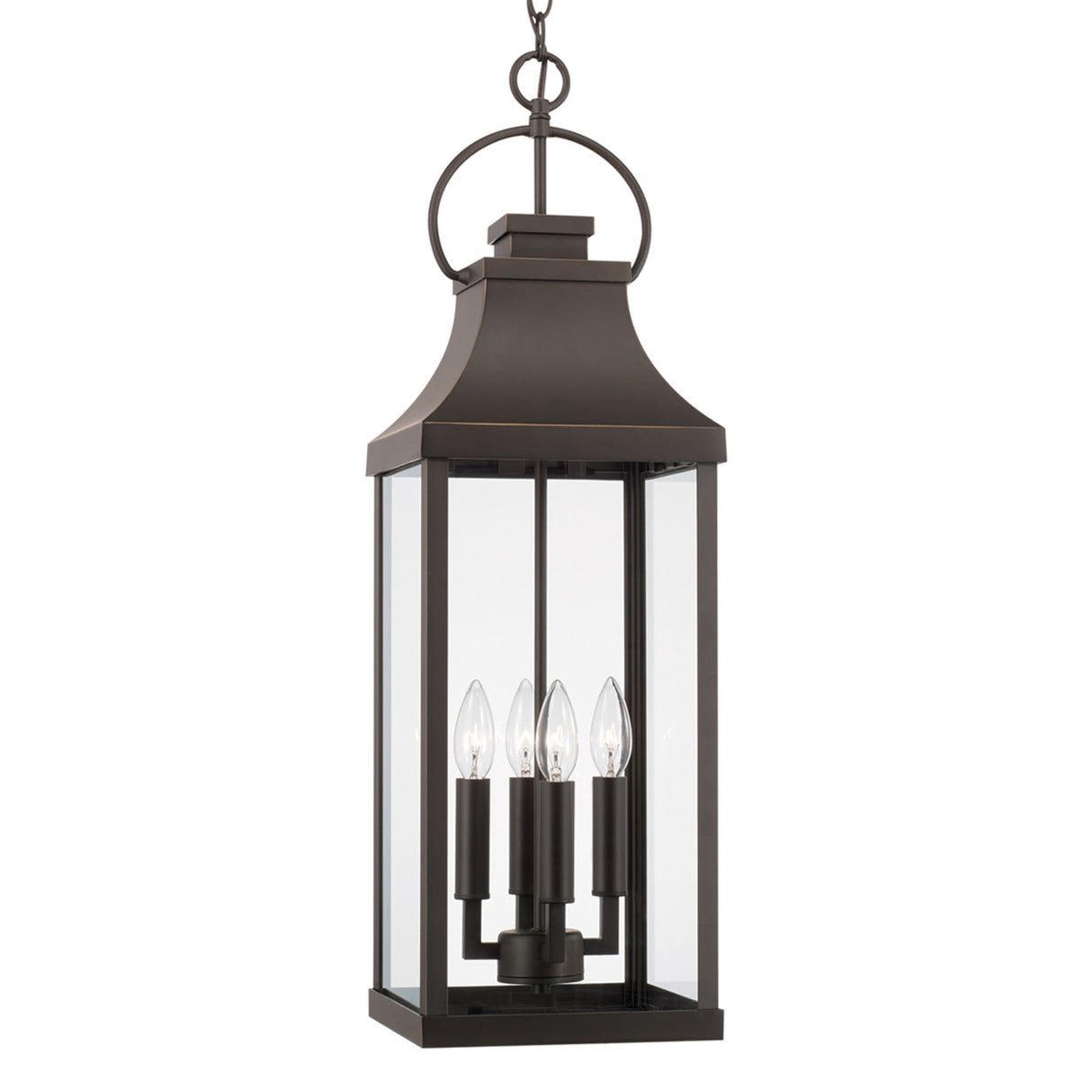 Ainsley Outdoor Hanging Light, Oiled Bronze