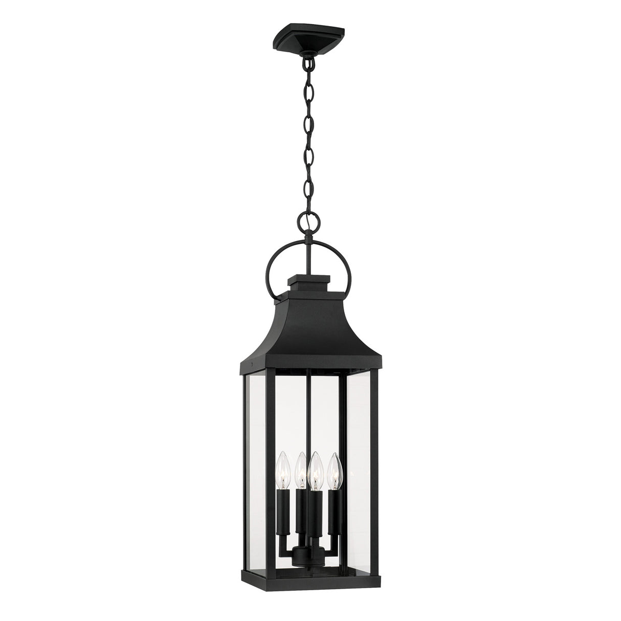 Ainsley Outdoor Hanging Light, Black