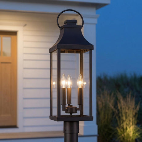 Ainsley Outdoor Post Light 27", Oiled Bronze