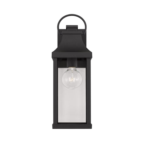 Ainsley Outdoor Wall Light, Small 17" Black