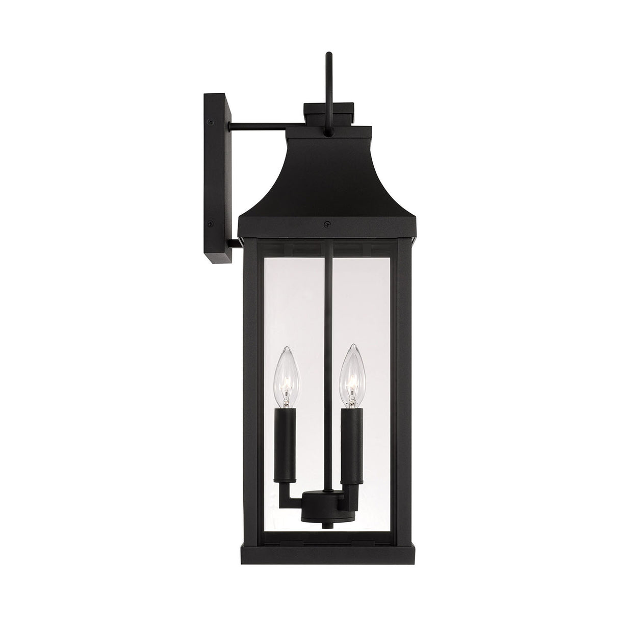 Ainsley Outdoor Wall Light, Large 24" Black