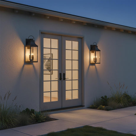 Ainsley Outdoor Wall Light, Extra Large 27" Oiled Bronze