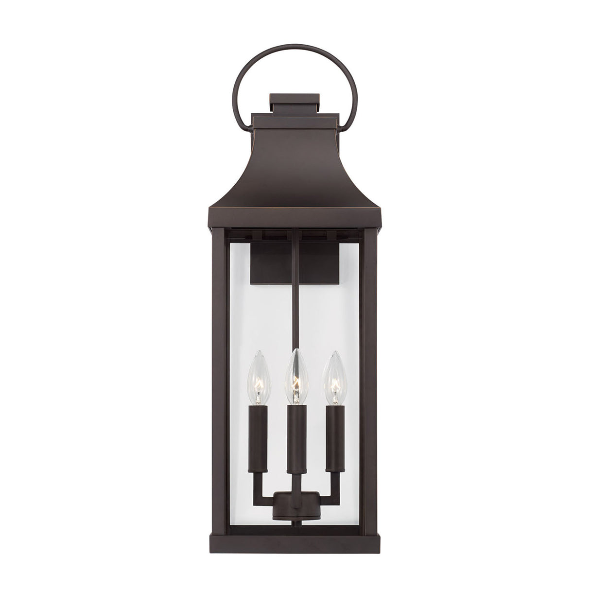 Ainsley Outdoor Wall Light, Extra Large 27" Oiled Bronze